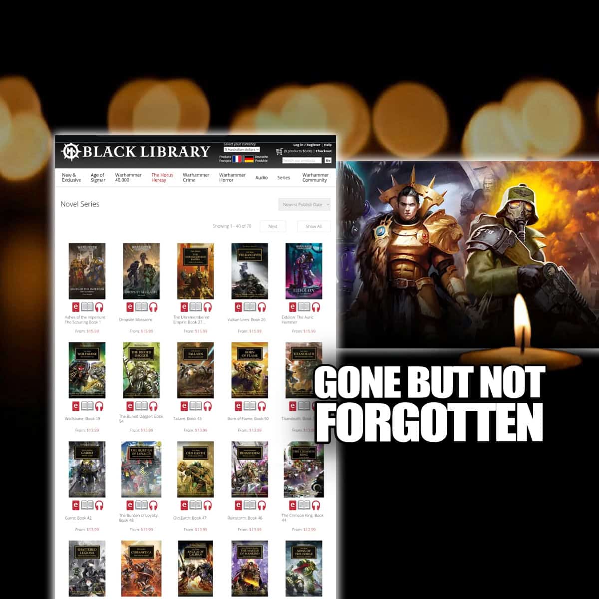 black library website RIP