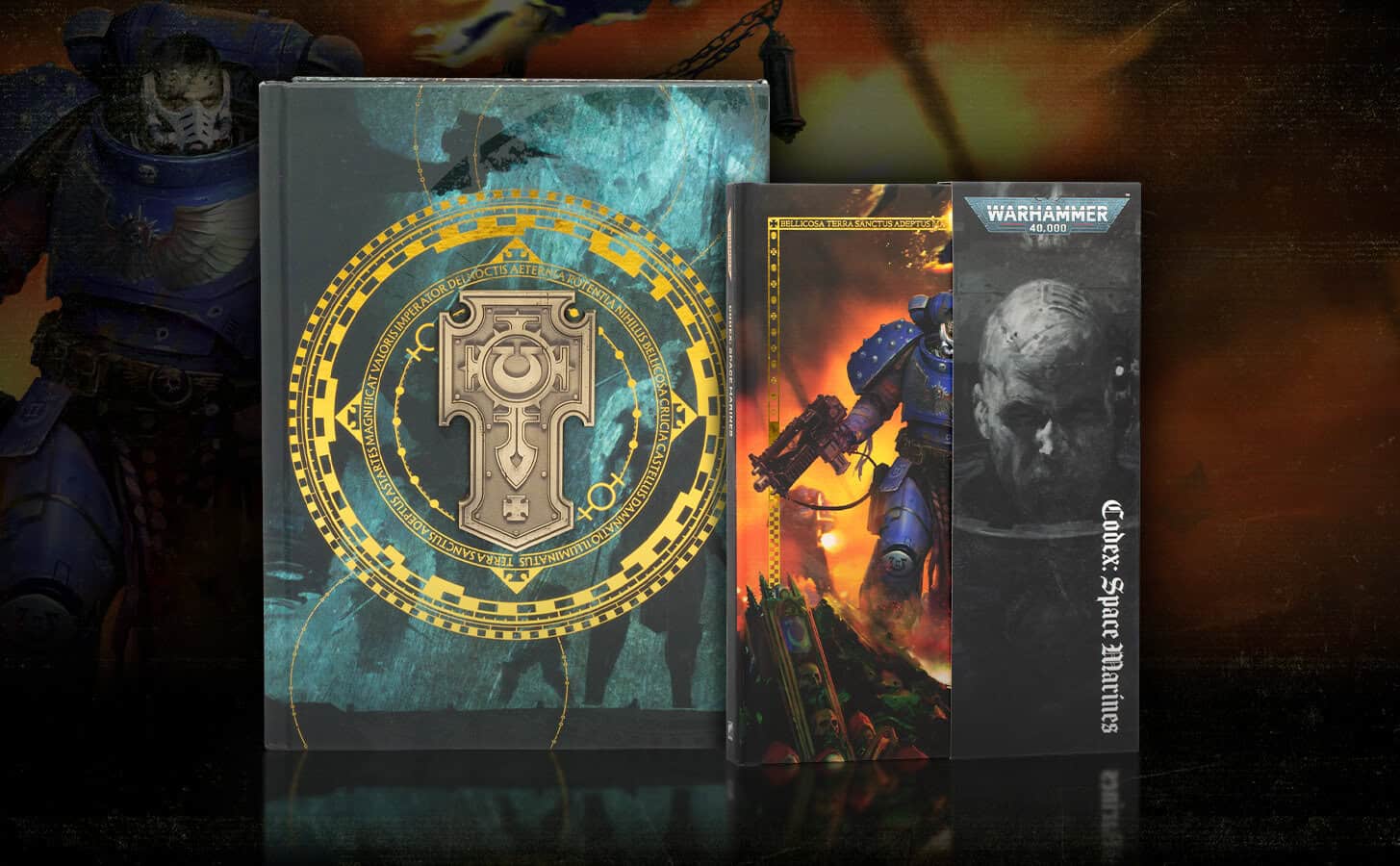 Codex Space Marines cover artwork for Warhammer 40k 11th Edition