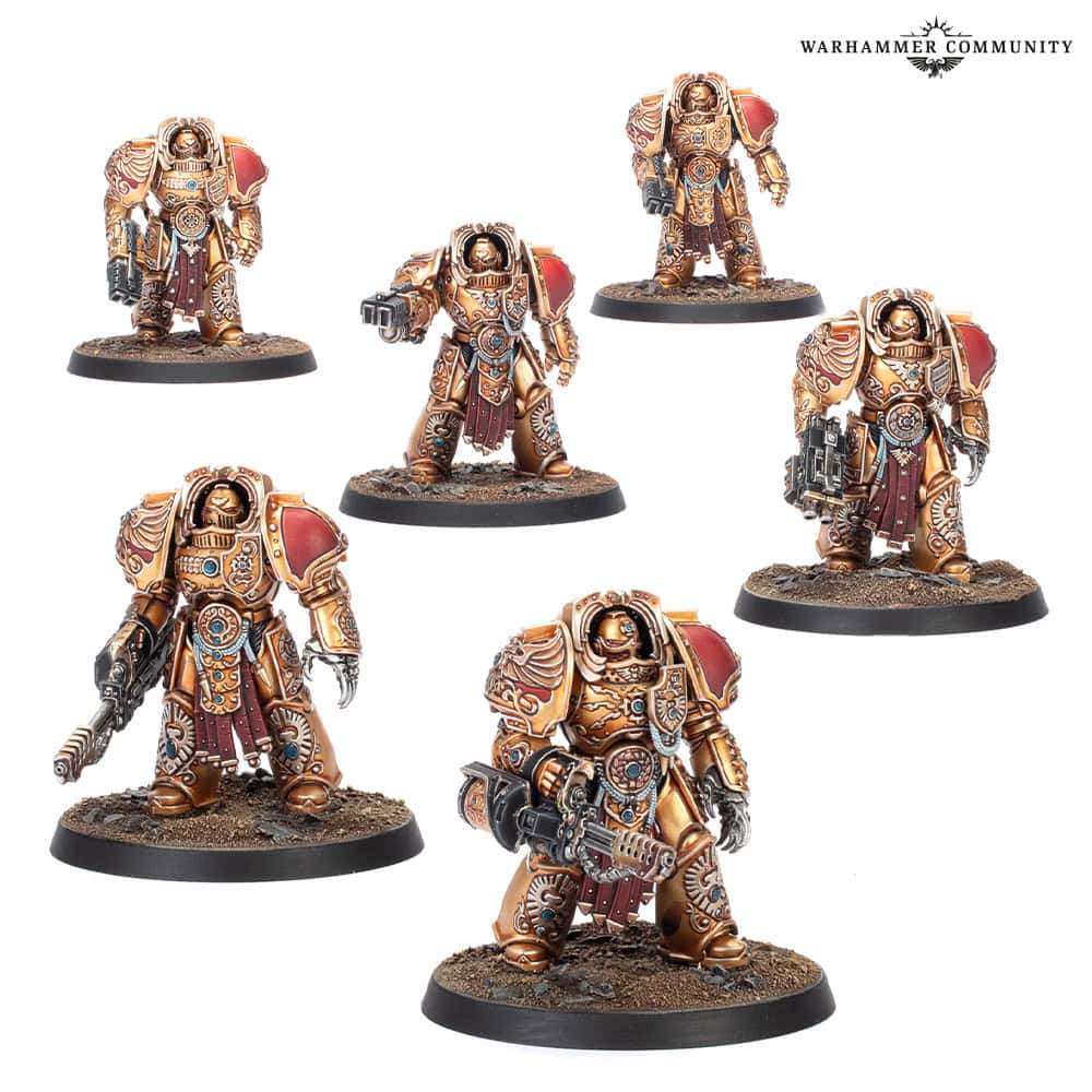 Adeptus Custodes Aquilon Terminator Sodality plastic kit Warhammer 40k and Horus Heresy