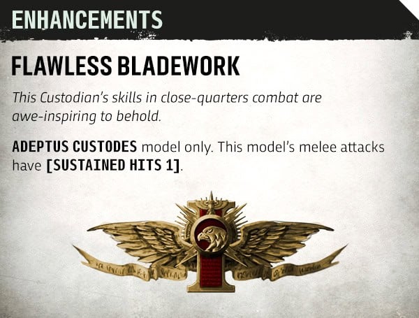 Flawless Bladework Dread Host enhancement card