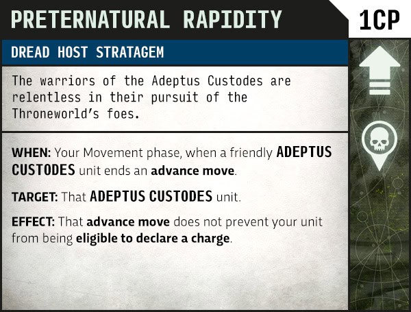 Preternatural Rapidity Dread Host stratagem card