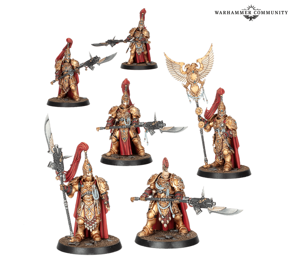 Custodes Reinforcements new packaging Horus Heresy kits for Warhammer 40k 2