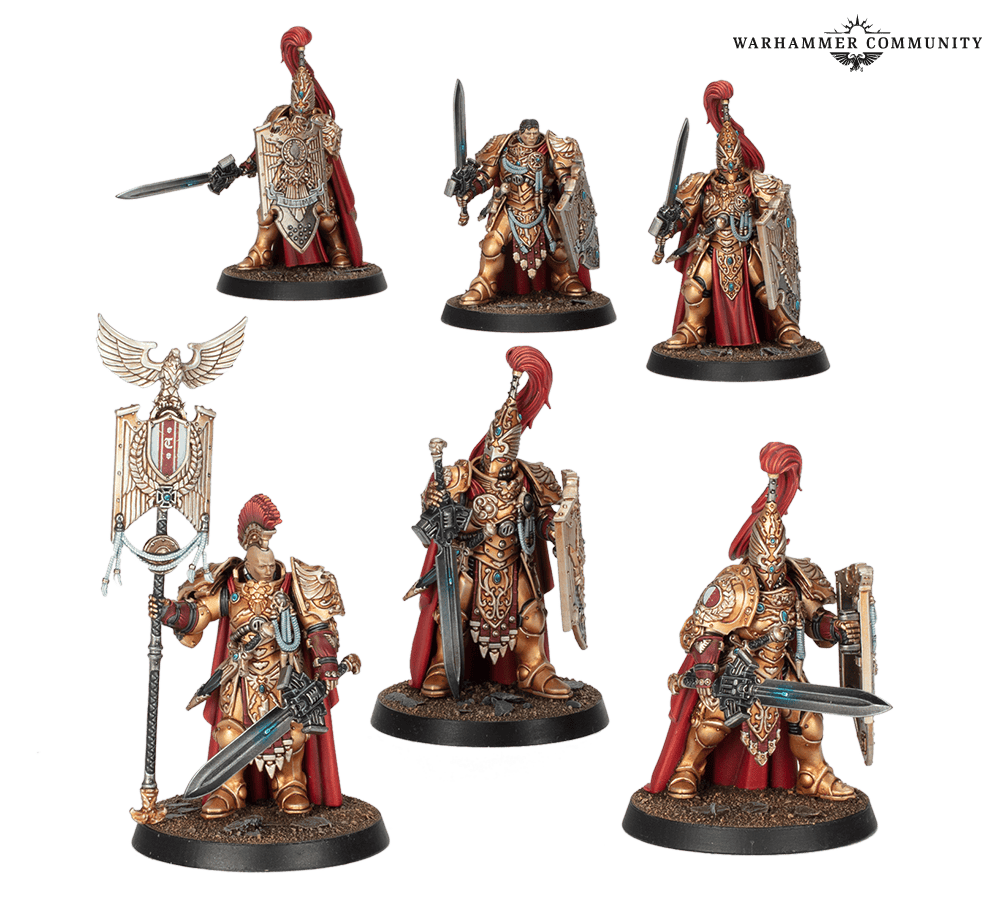 Custodes Reinforcements new packaging Horus Heresy kits for Warhammer 40k 3
