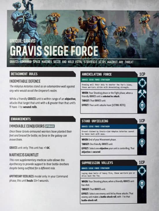 gravis siege force