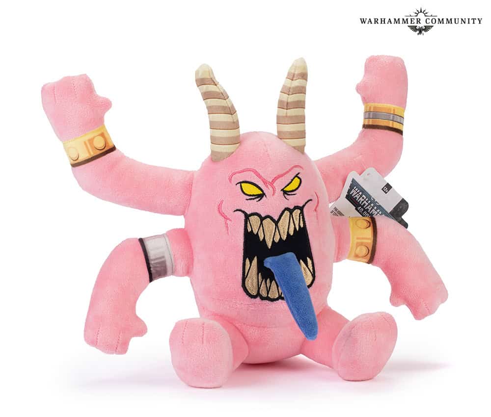 TOMY Pink Horror of Tzeentch Warhammer plush toy