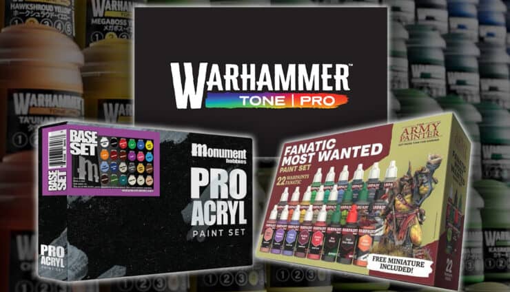warhammer tone pro paints monument pro acryl and fanttic