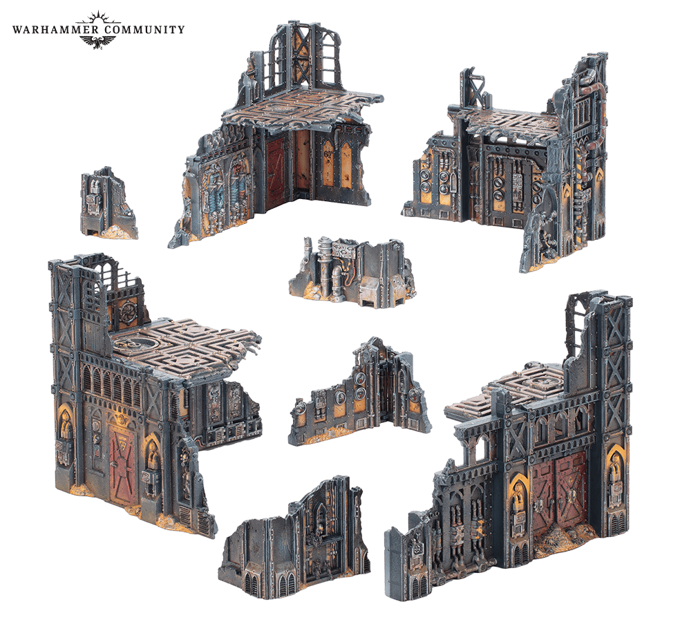 Battlefields Armageddon ready-painted terrain contents