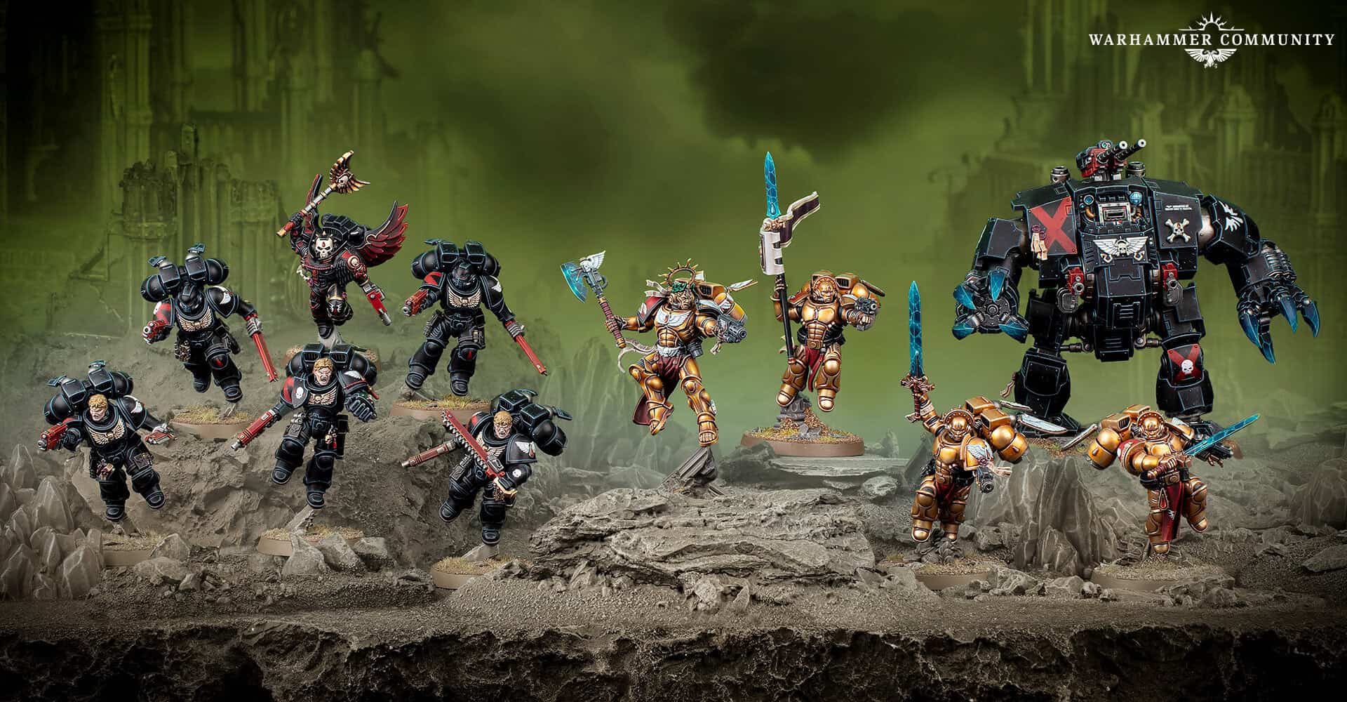 Blood Angels Angelus Assault Force Battleforce with Commander Dante and Death Company