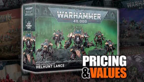 Chaos Knights Battleforce helhunt lance warhammer christmas box