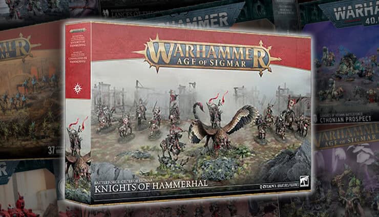 Cities of Sigmar Knights of Hammerhal Christmas Battleforce box