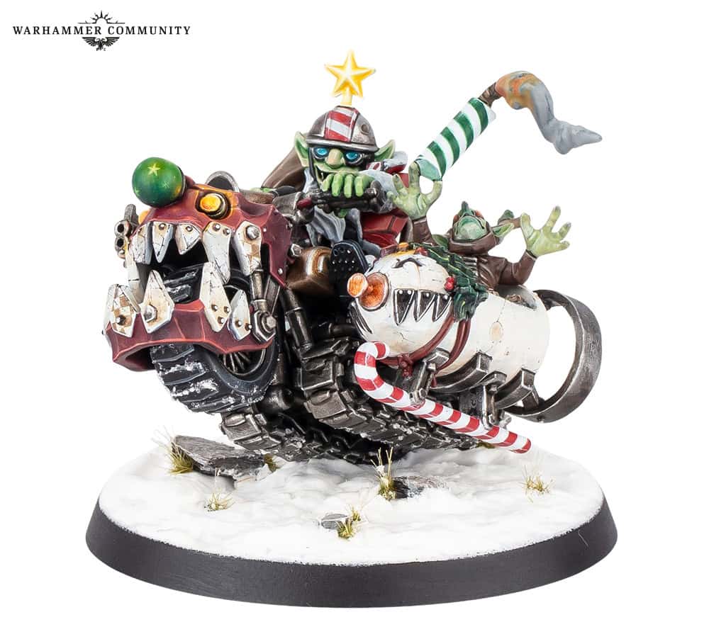 Da Red Gobbo Squigmobile miniature for Grotmas 2026