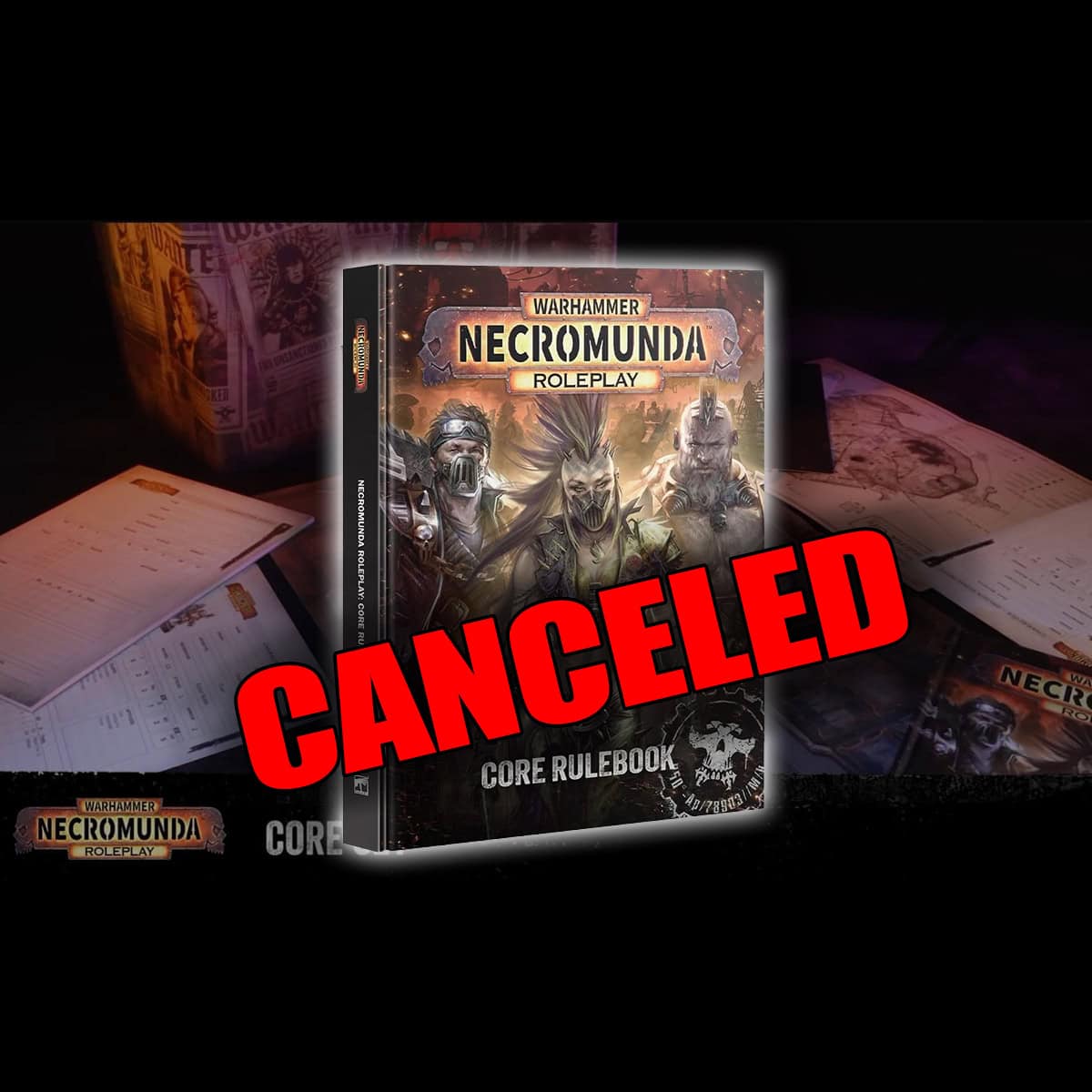 NEcromunda RPG Canceled black