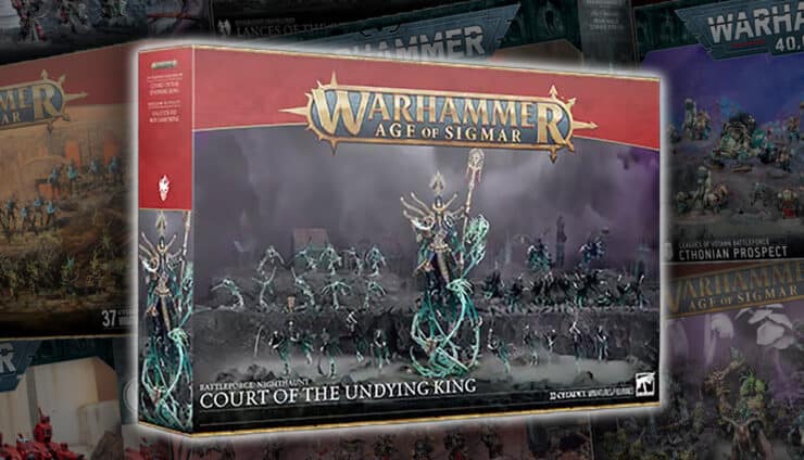Nighthaunt Court of the Undying King Christmas Battleforce box