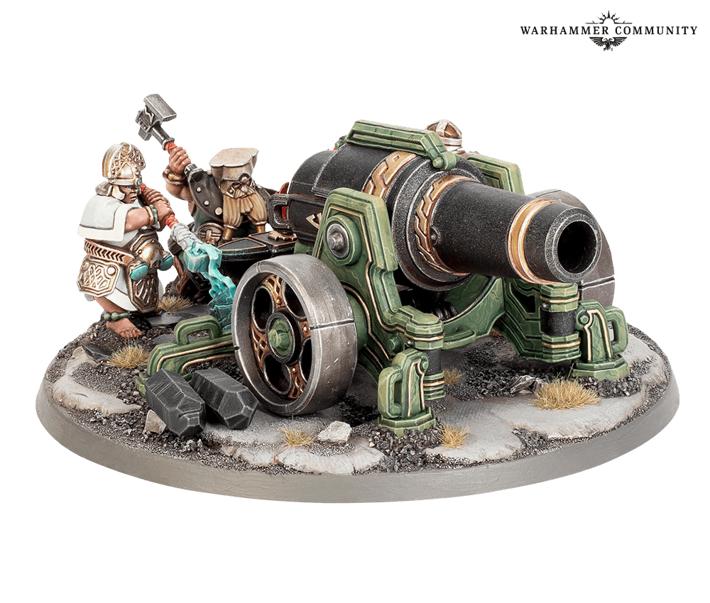 Oathkeeper Cannon Khazalite Holds war machine
