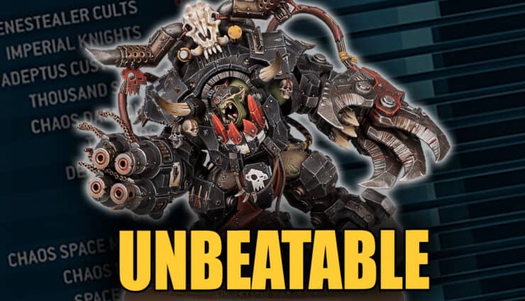 Orks codex unbeatable