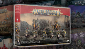Orruk Warclans Grunta Stampede Christmas Battleforce box