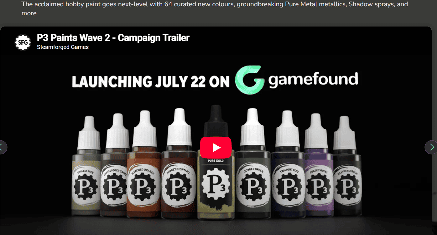 P3 Paints Wave 2