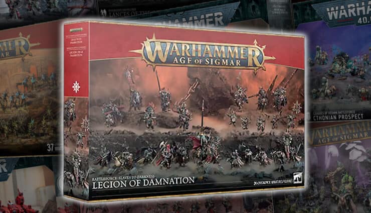 Slaves to Darkness Legion of Damnation Christmas Battleforce box
