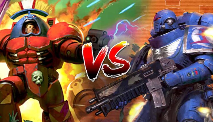 Space King Versus Warhammer 40k