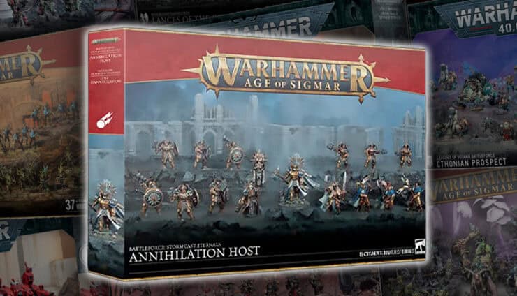 Stormcast Eternals Annihilation Host Christmas Battleforce box