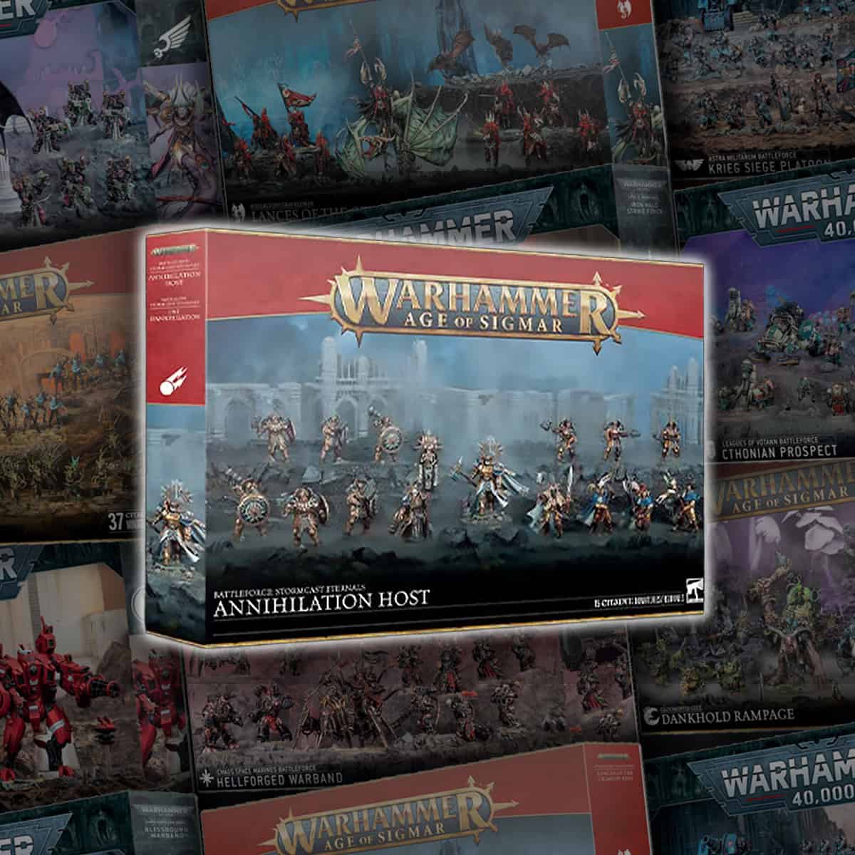 Stormcast Eternals Annihilation Host Christmas Battleforce box