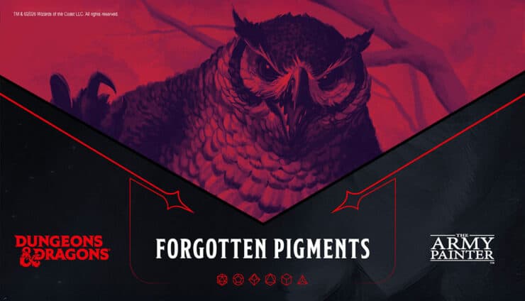 The Army Painter Forgotten Pigments paint D&D