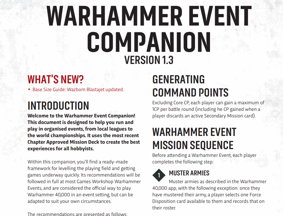 Tournament Companion Event