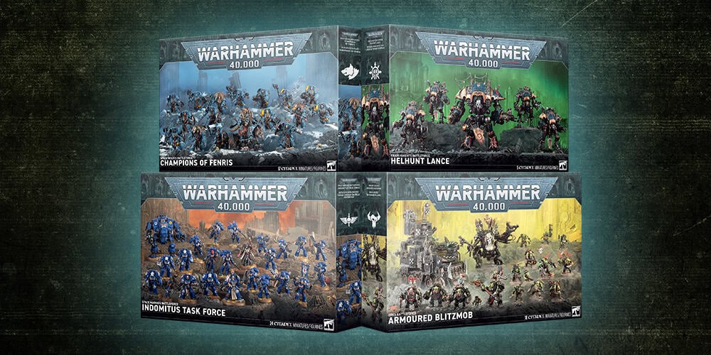 Warhammer Christmas boxes 2026 40k Battleforce lineup