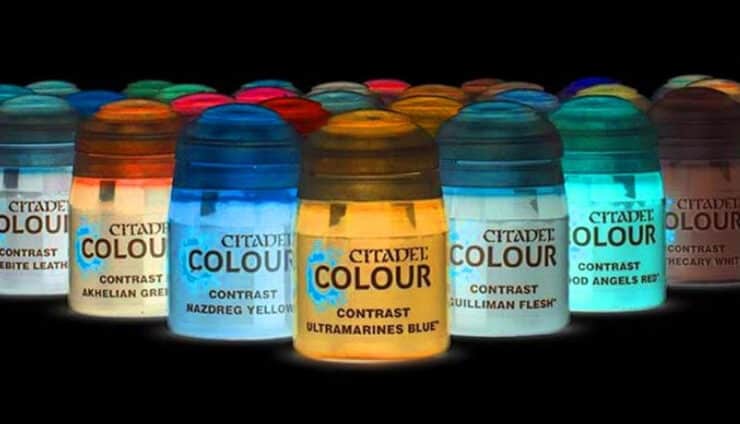 Warhammer color contrast citadel get axed