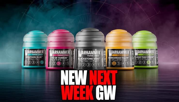 Warhammer tone pro pre-order next week