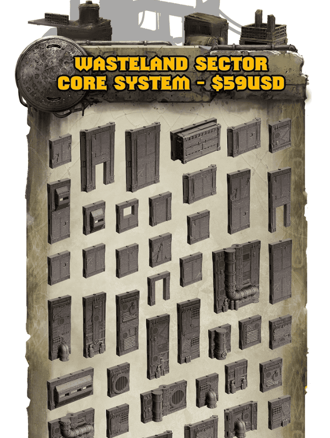 Wasteland Sector Kickstarter Pledge