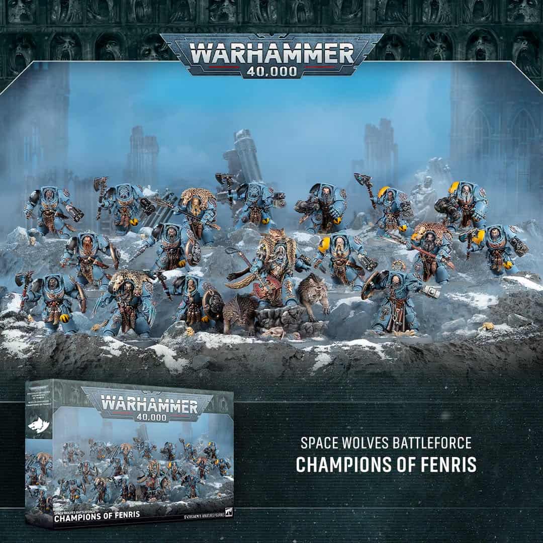 champions of fenris warhammer christmas box