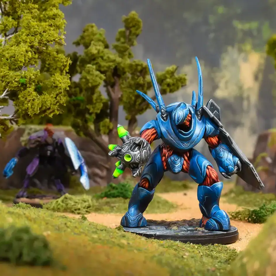 Halo Flashpoint Covenant Mgalekgolo Hunter and Jackal on Silent Cartographer
