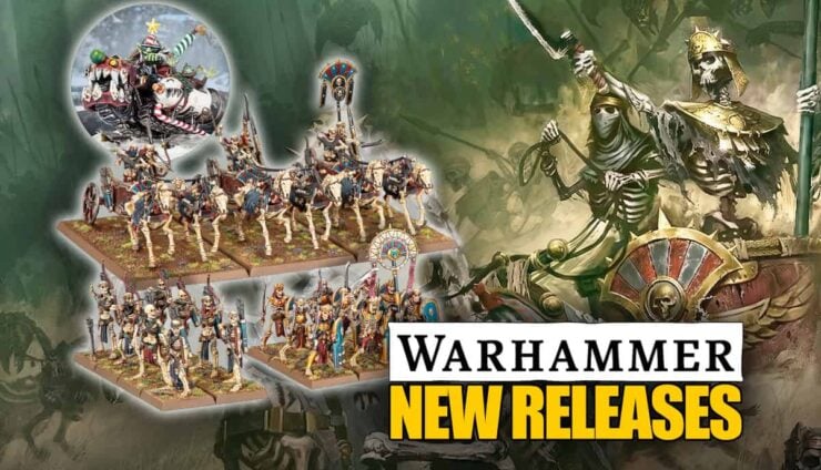 new tomb kings warhammer new next week pre orders