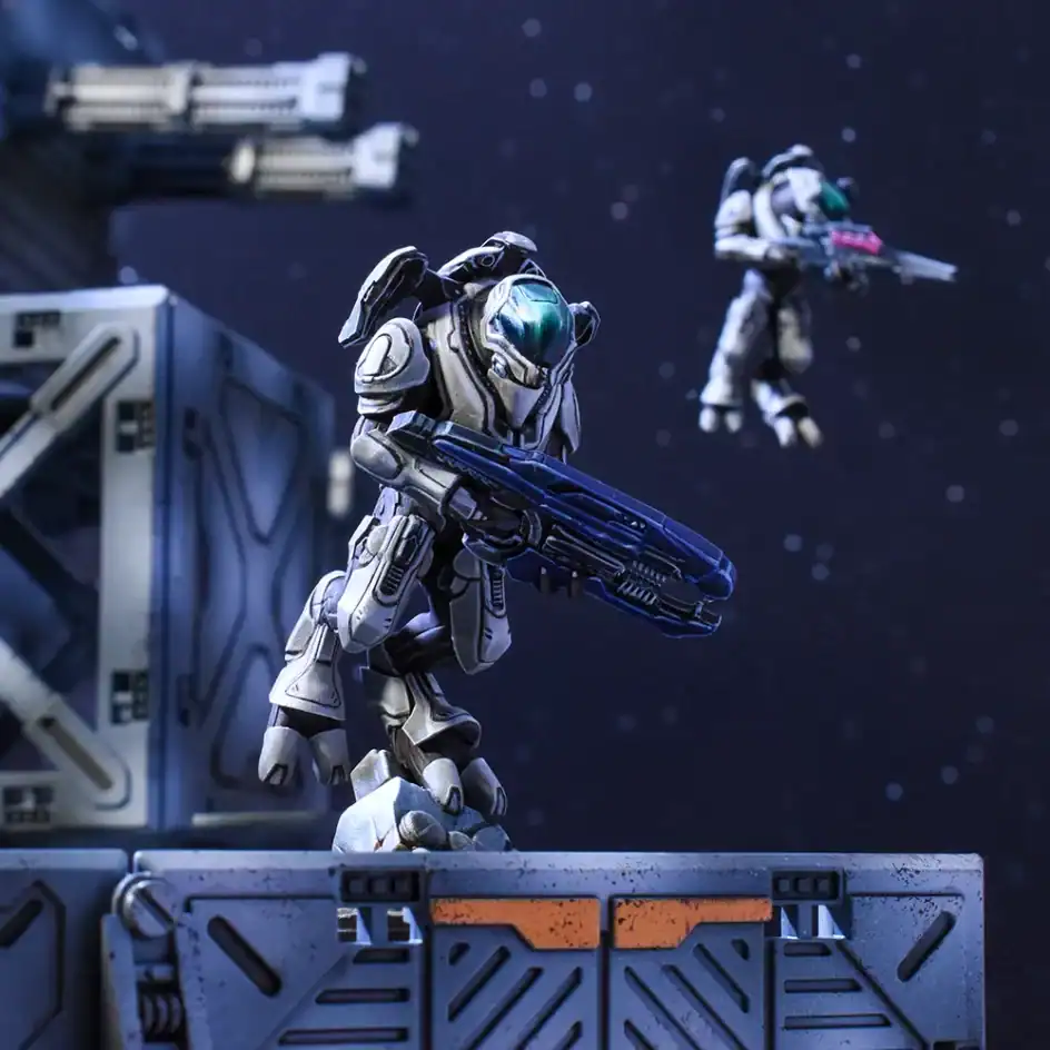 Halo Flashpoint Covenant Sangheili Rangers on Cairo Station