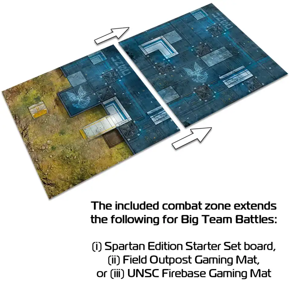Halo Flashpoint UNSC Firebase Entrance terrain layout